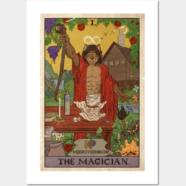 Karis Tarot: The Magician Wall Art by karisplayground